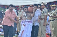 Dasari Narayana Rao Funeral at Moinabad Farm House